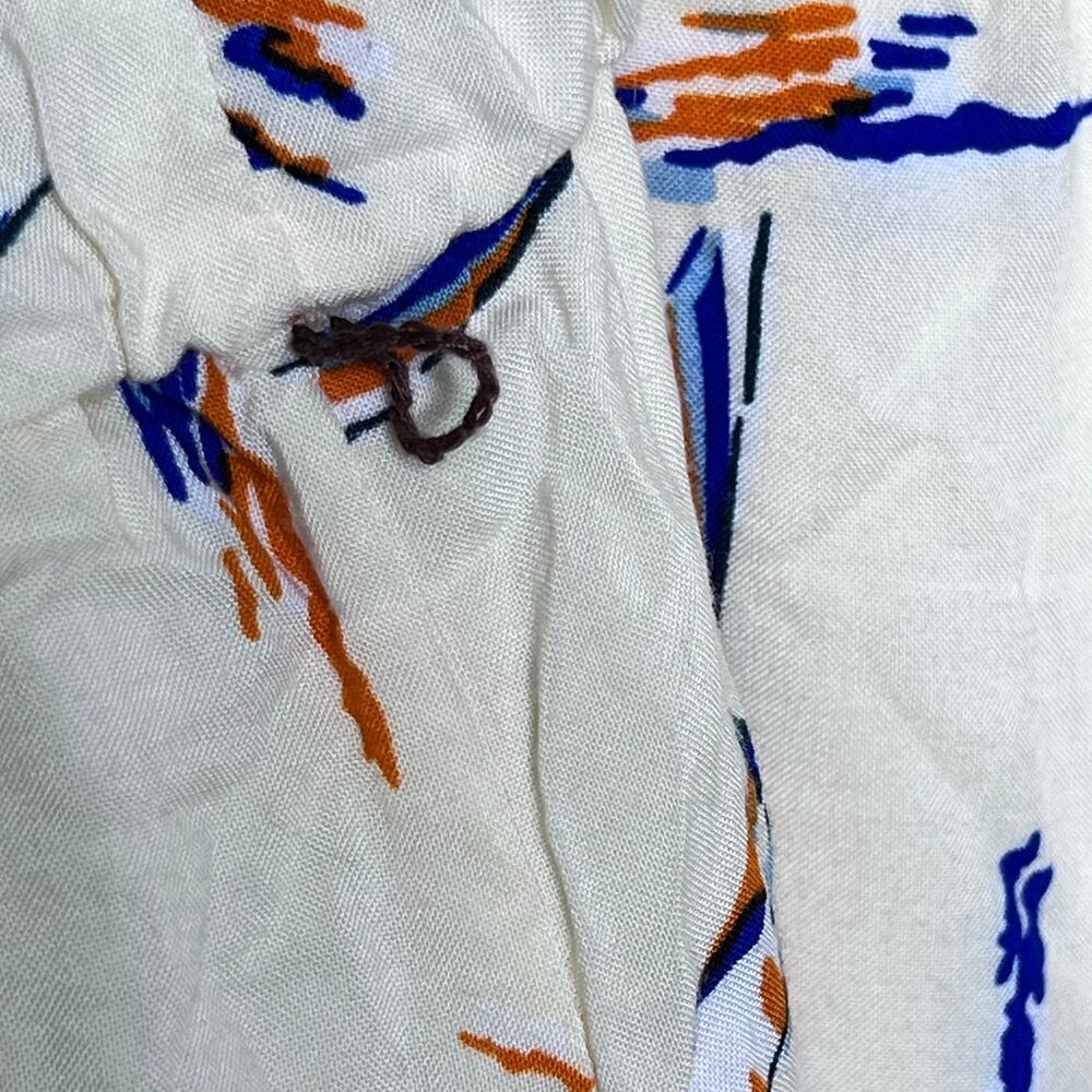Antonio Melani Cream Spaghetti Strap SailBoat Dress Size 14 - Picture 4 of 8